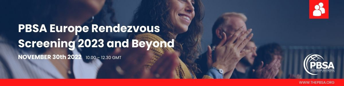 PBSA Europe End of Year Rendezvous: Screening in 2023 and Beyond